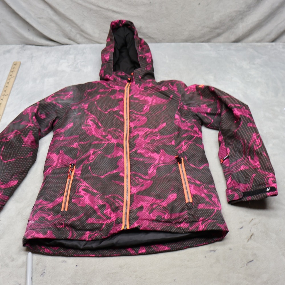 Killtec Jacket Youth 14 Black Allround Waterproof Windproof Hooded Snow Winter
